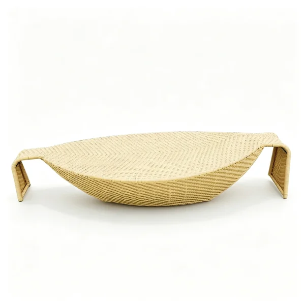 Wholesale Custom Rattan Leaf-Shaped Outdoor Lounge QMY-ODSL015