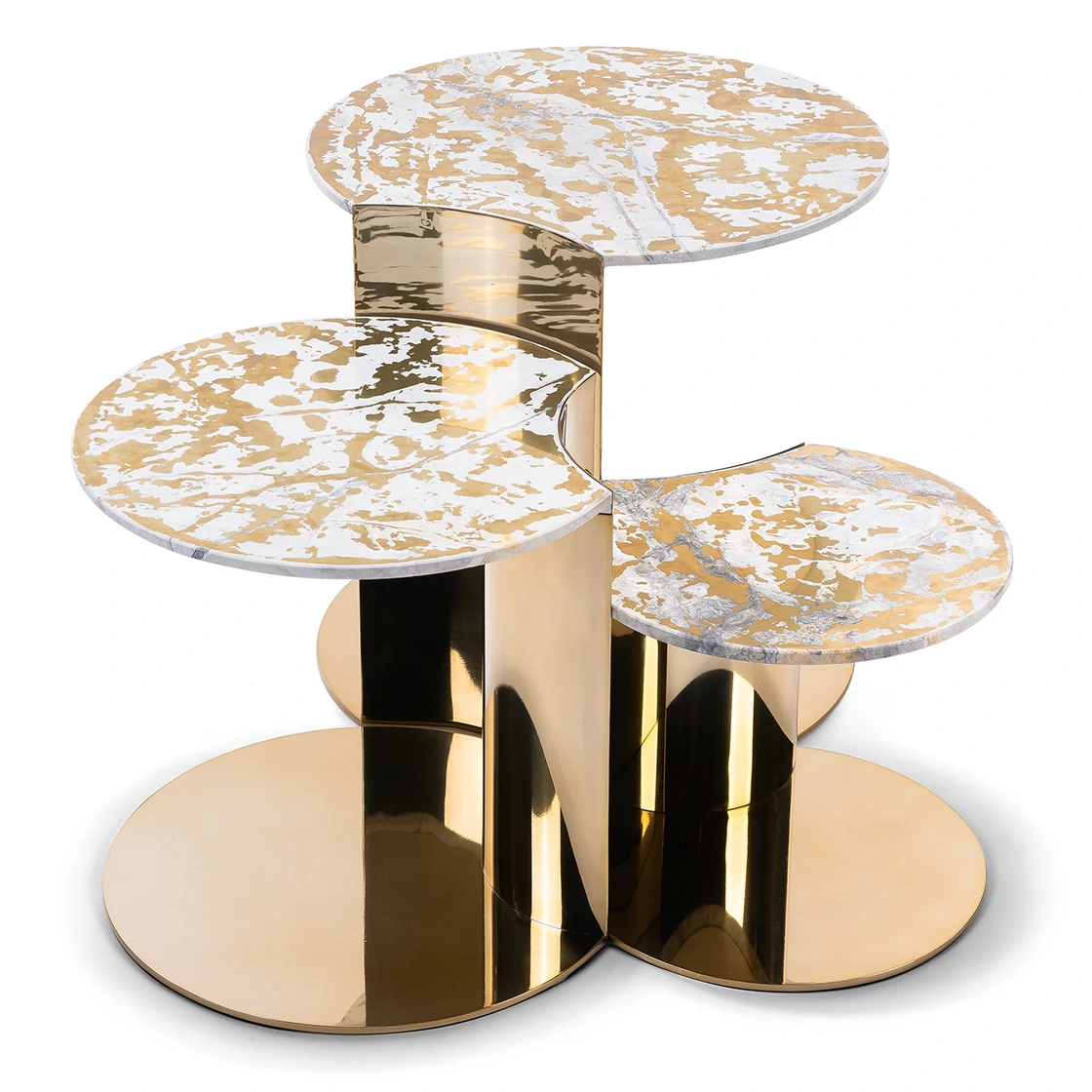bespoke three piece coffee table set