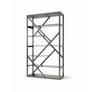 custom metal bookshelf