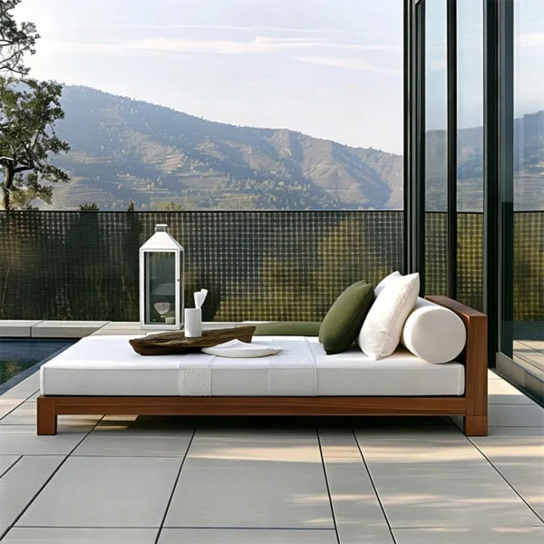Modern Sofa Set Patio Outdoor Furniture QMY-ODSF003 - Wholesale Outdoor Sofa Set Supplier Low MOQ 1 pcs