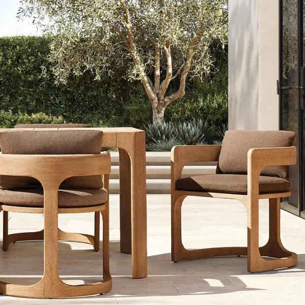outdoor dining armchair