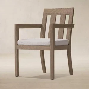 outdoor dining chair with arms