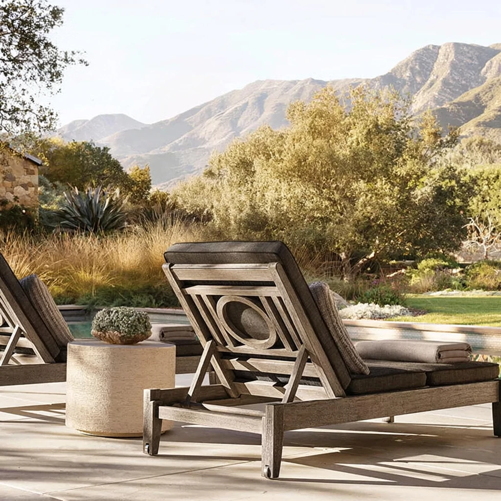 outdoor lounge chair