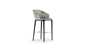 bespoke leather bar stools