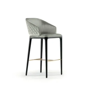 bespoke leather bar stools