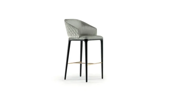 bespoke leather bar stools