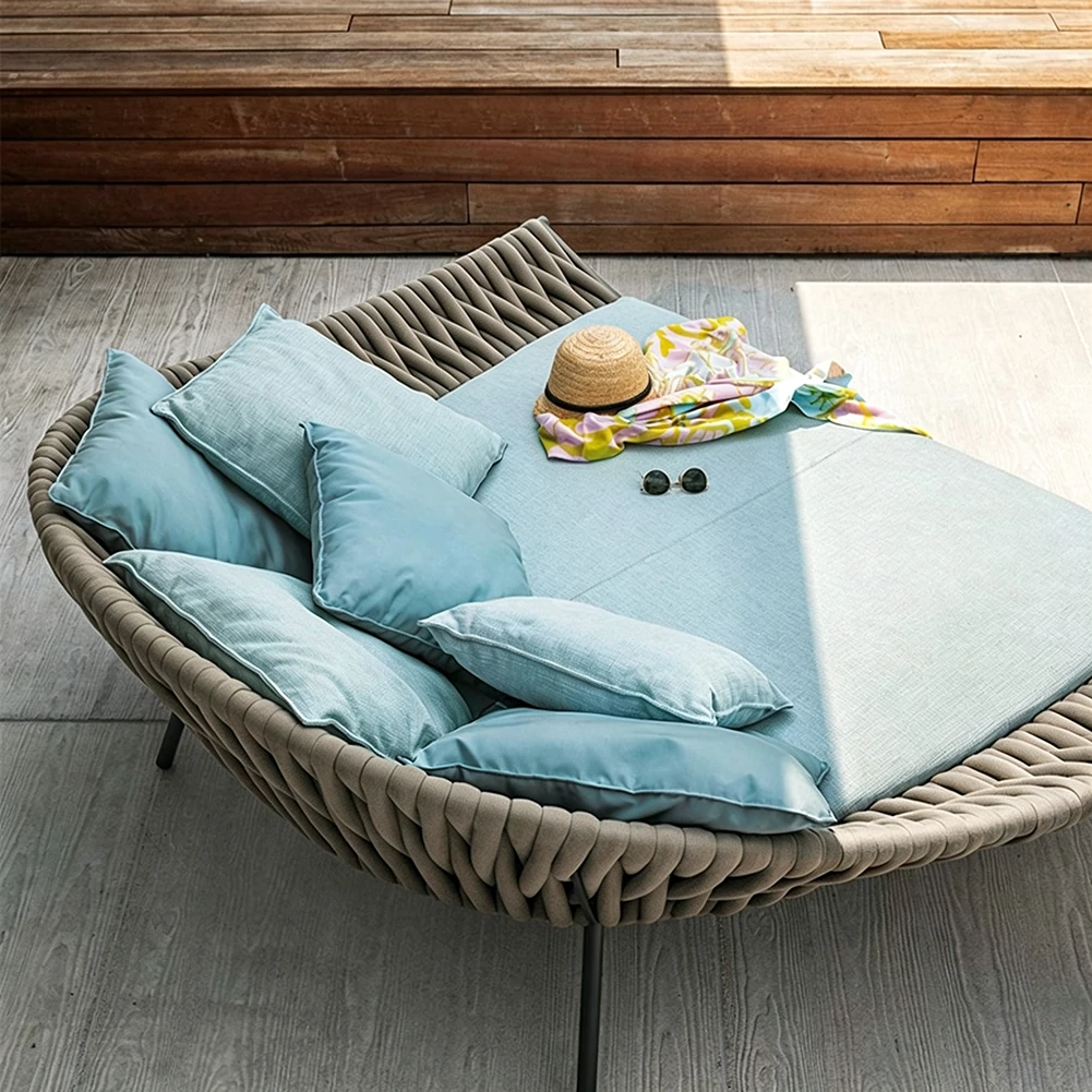 Custom Configurable Outdoor Lounges For Hotel, Patio, Balcony, and Courtyard QMY-ODSL021 - Image 5
