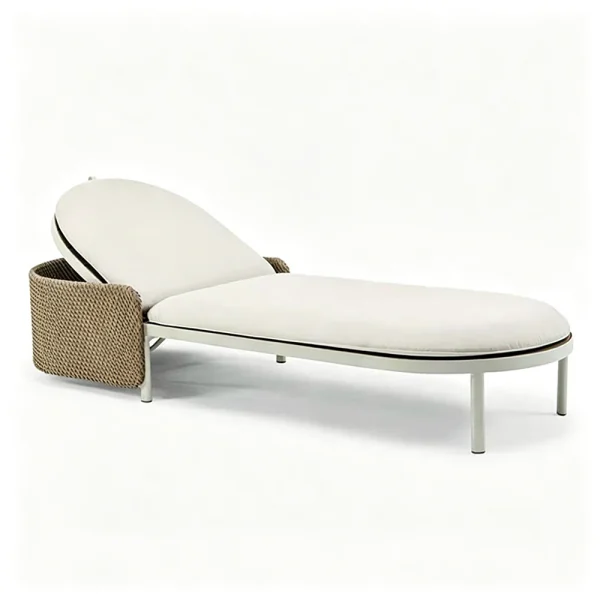 Wholesale Outdoor Chaise Lounge, Luxury Modern Outdoor Sun Lounger QMY-ODSL019