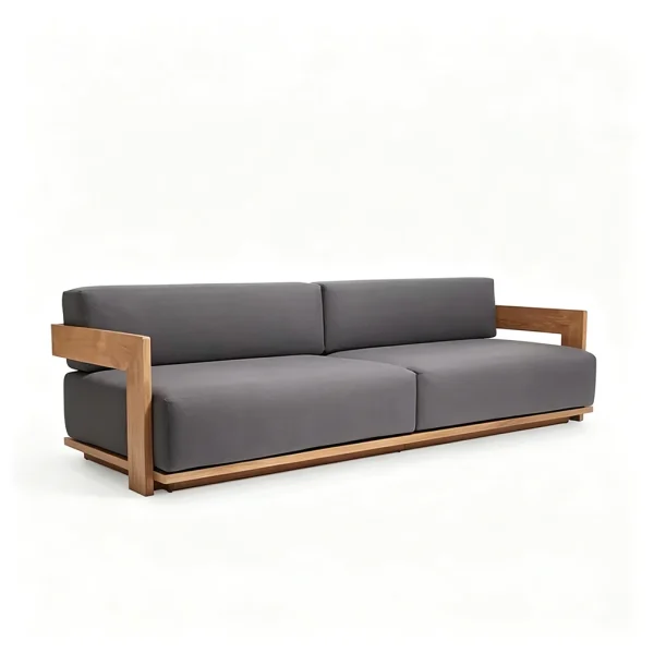 Wholesale Outdoor Sofa Furniture, Low Profile Modern Sofa Set QMY-ODSF023