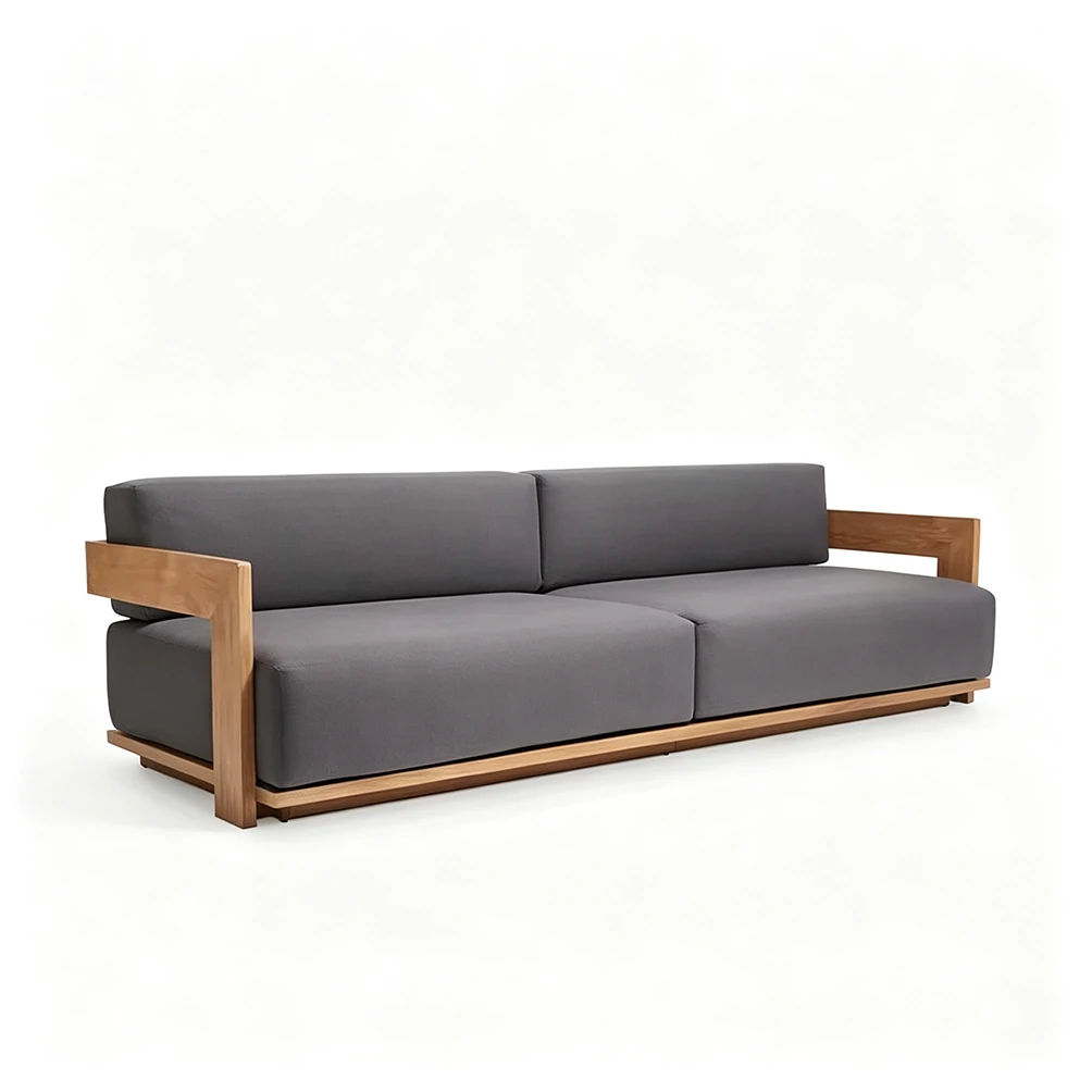 Wholesale Outdoor Sofa Furniture, Low Profile Modern Sofa Set QMY-ODSF023