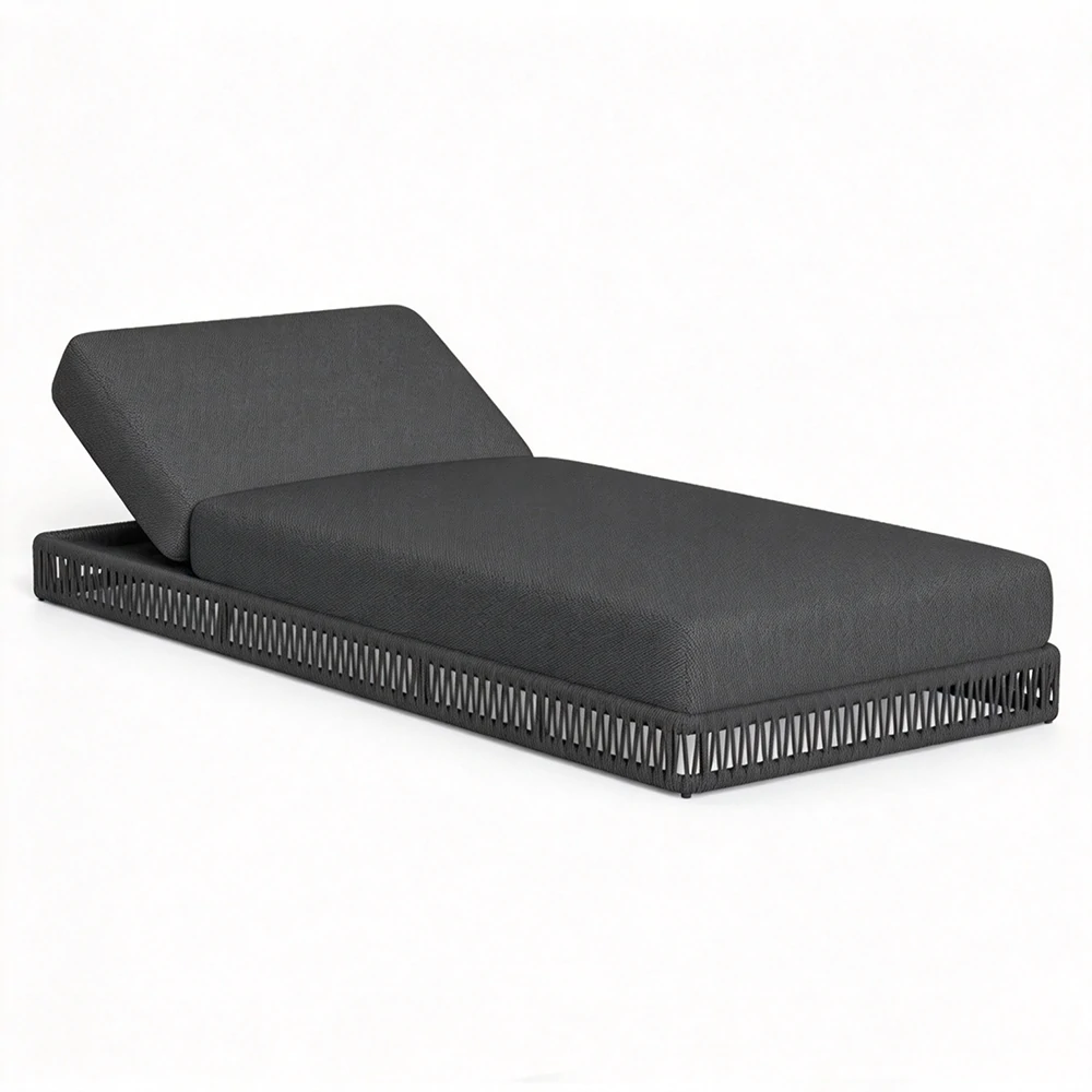 Custom Sun Lounger, Extra-Wide Design, Rattan Bases QMY-ODSL026 - Image 6