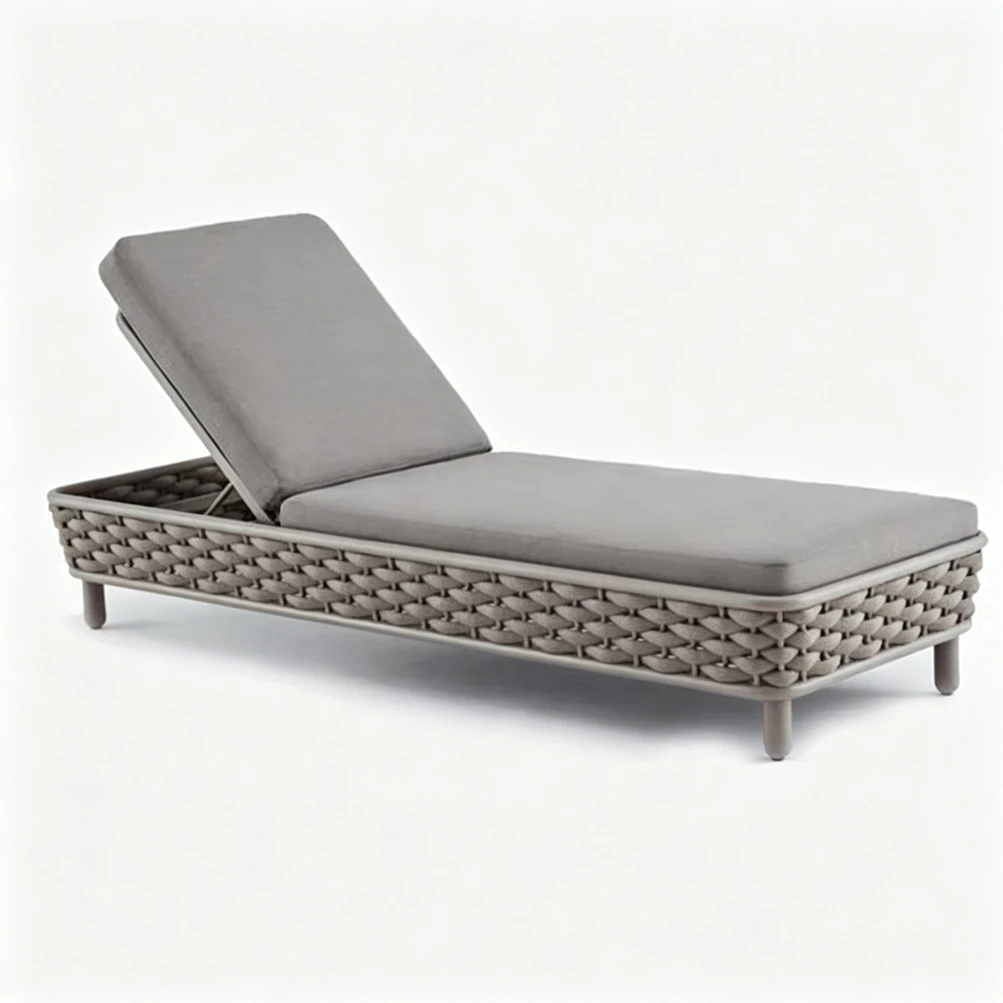 Custom Outdoor Chair Lounge with Aluminum Frame, Factory Direct QMY-ODSL018