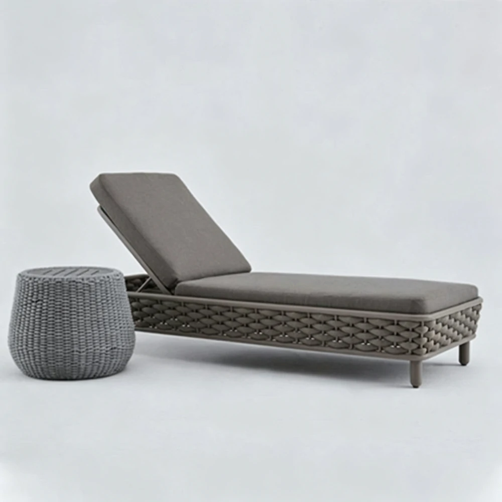Custom Outdoor Chair Lounge with Aluminum Frame, Factory Direct QMY-ODSL018 - Image 2
