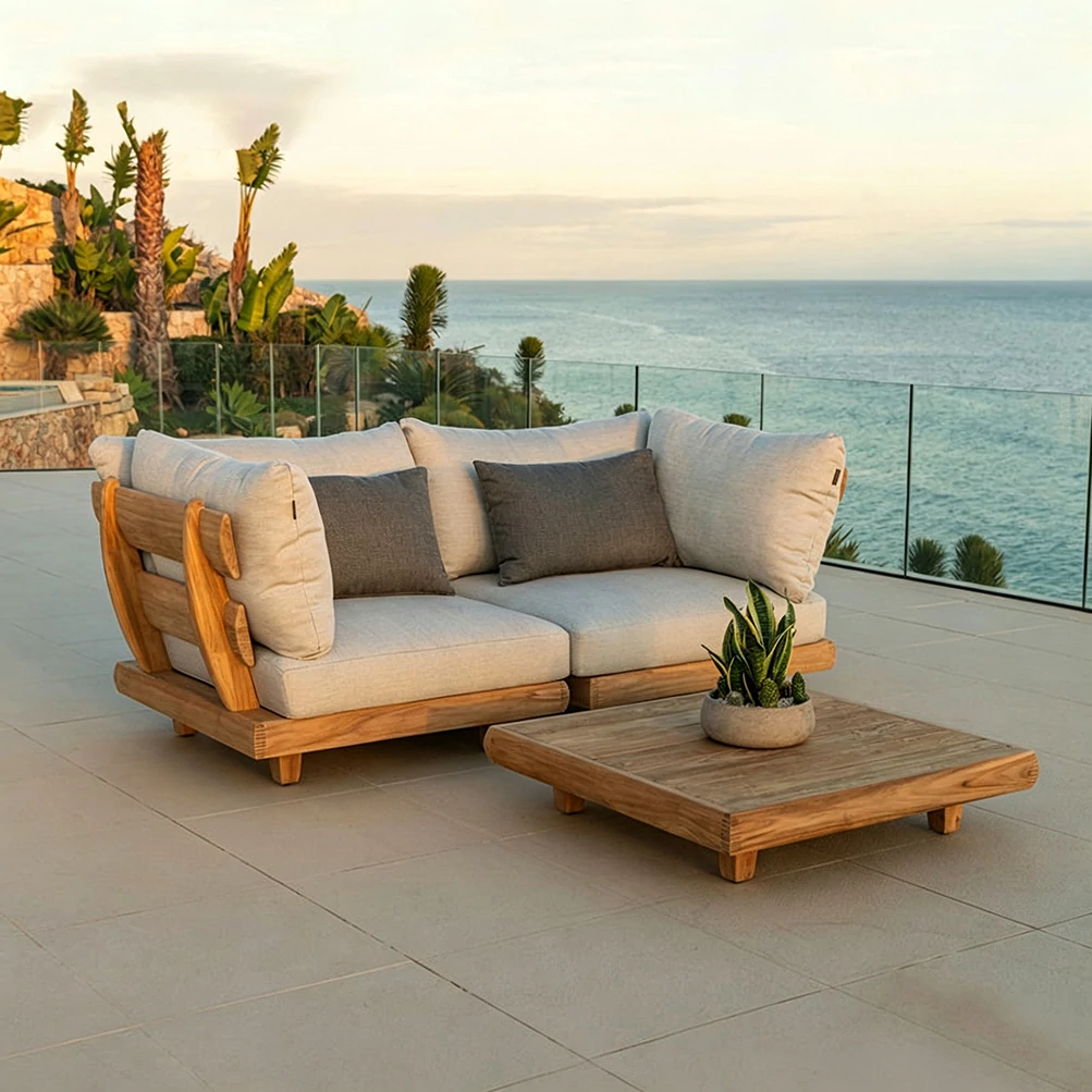 Wholesale Outdoor Modular Sofa, Rain-Resistant Design QMY-ODSF016 - Image 4