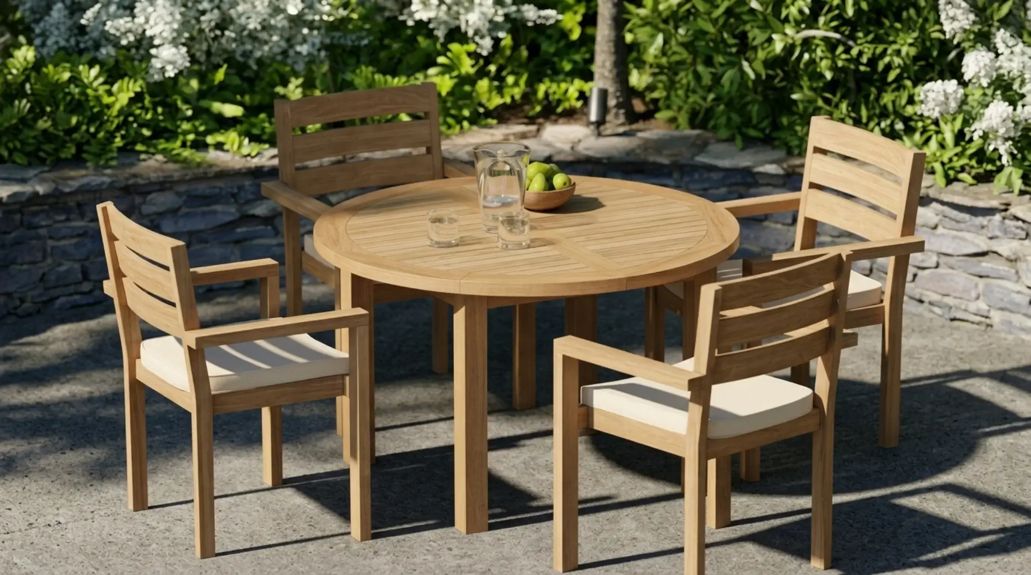 outdoor dining table size guide