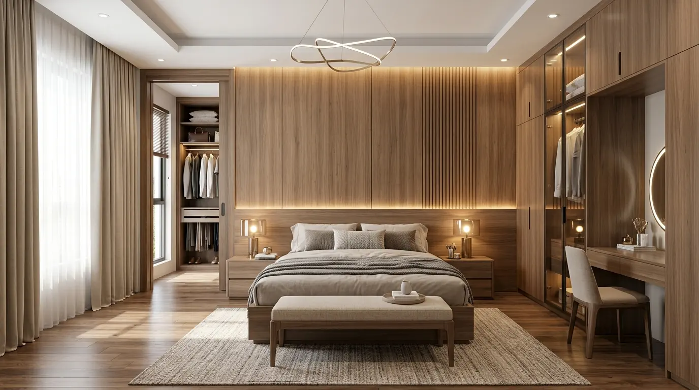 bedroom and walk-in closet customization - chicasa
